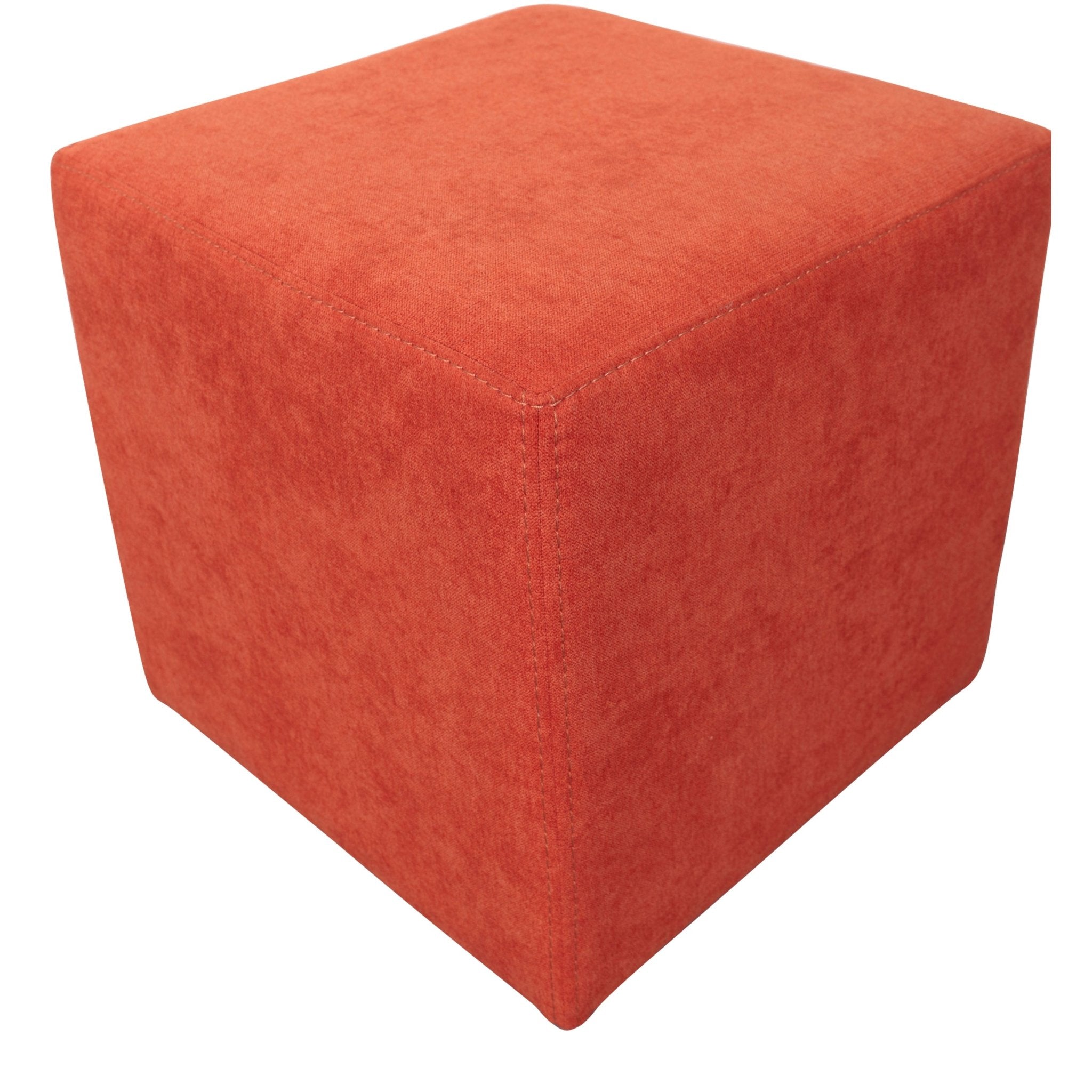 Polstersitzwürfel Cubi rot