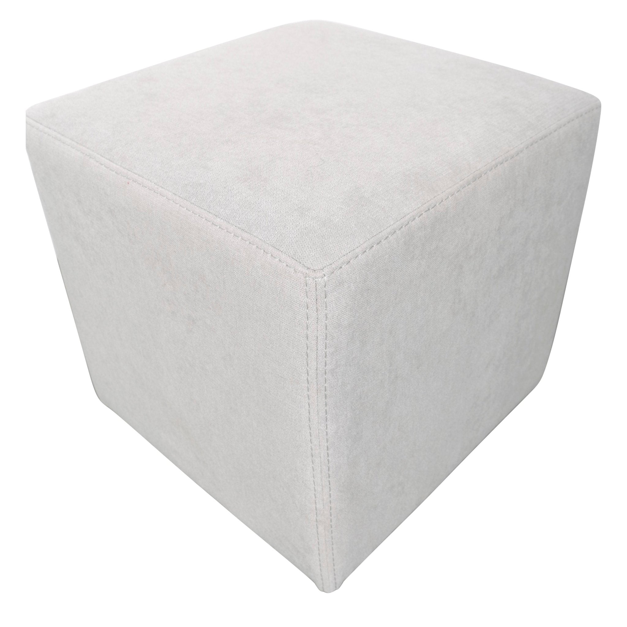 Polstersitzwürfel Cubi weiss