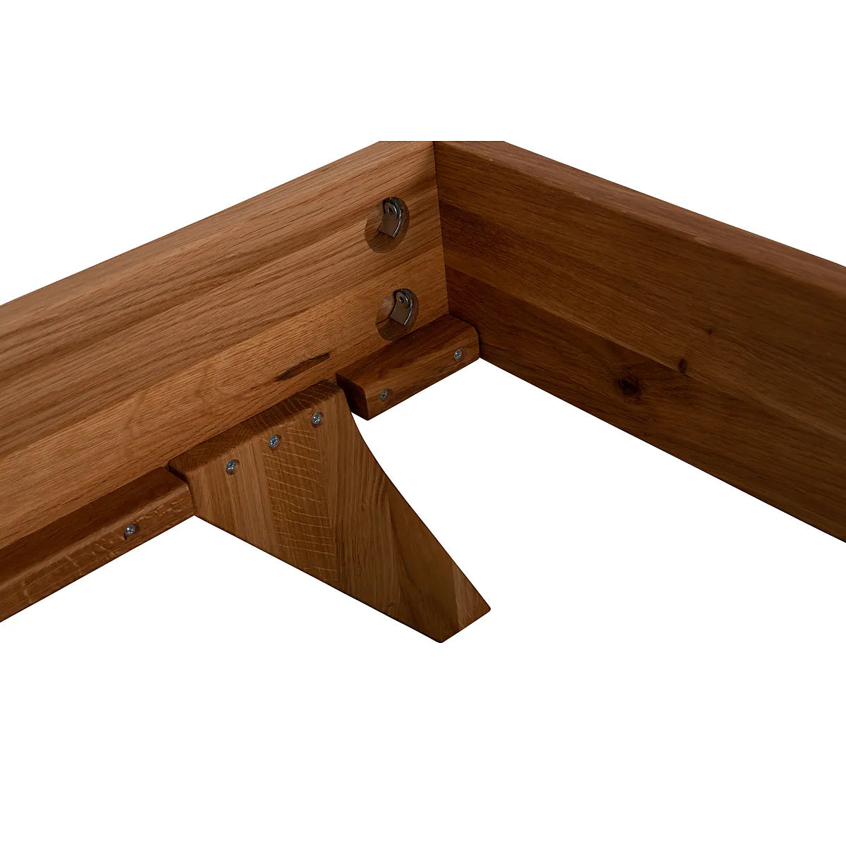 Max Premium Massivholzbett in Wildeiche