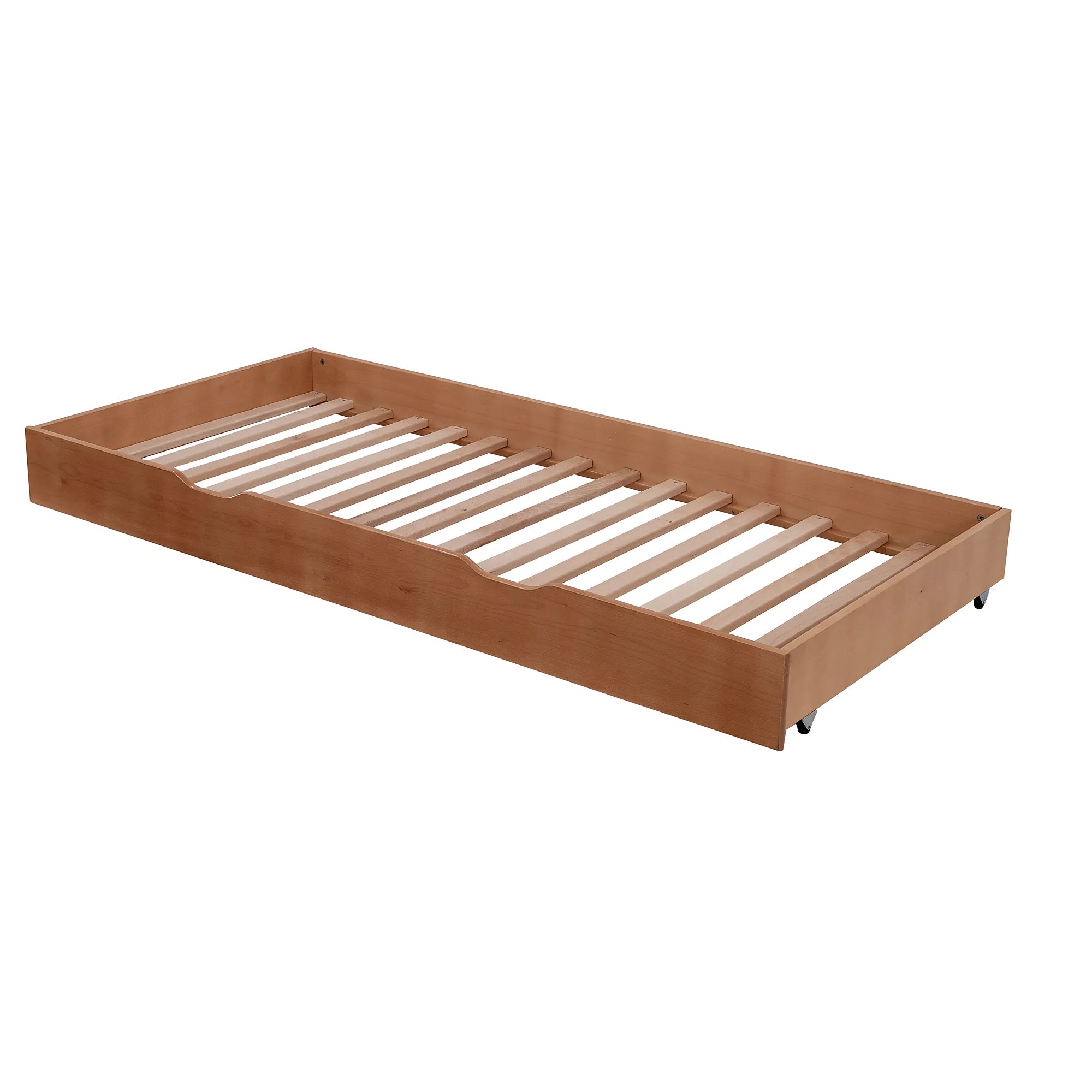 Bettschublade mit Lattenrost Massivholz