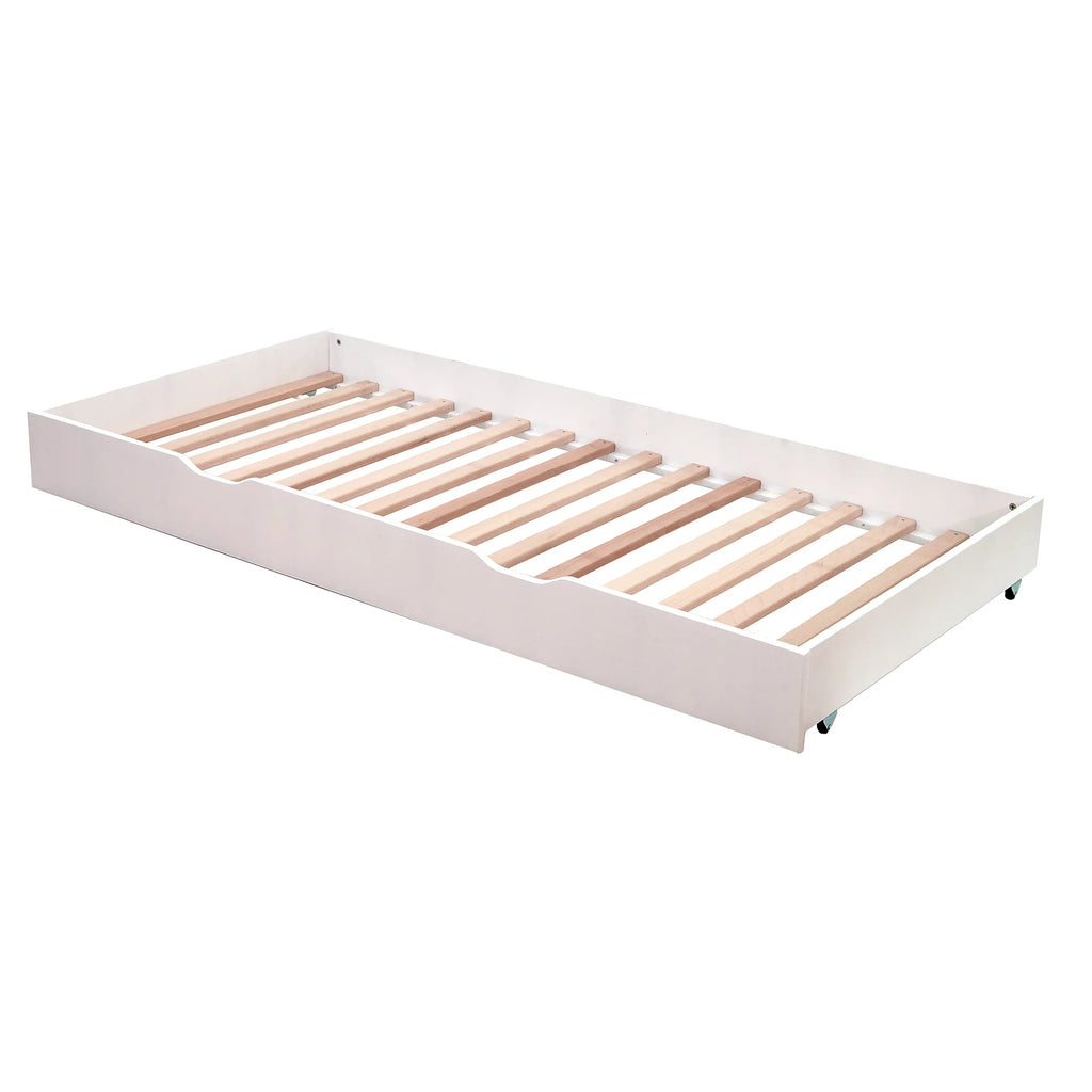 Bettschublade mit Lattenrost Massivholz