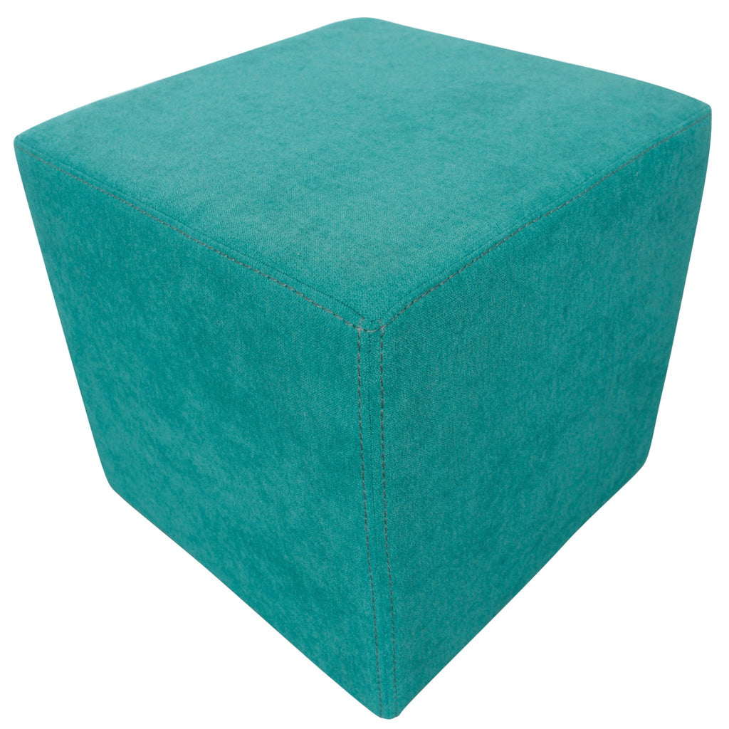 Polstersitzwürfel Cubi türkis