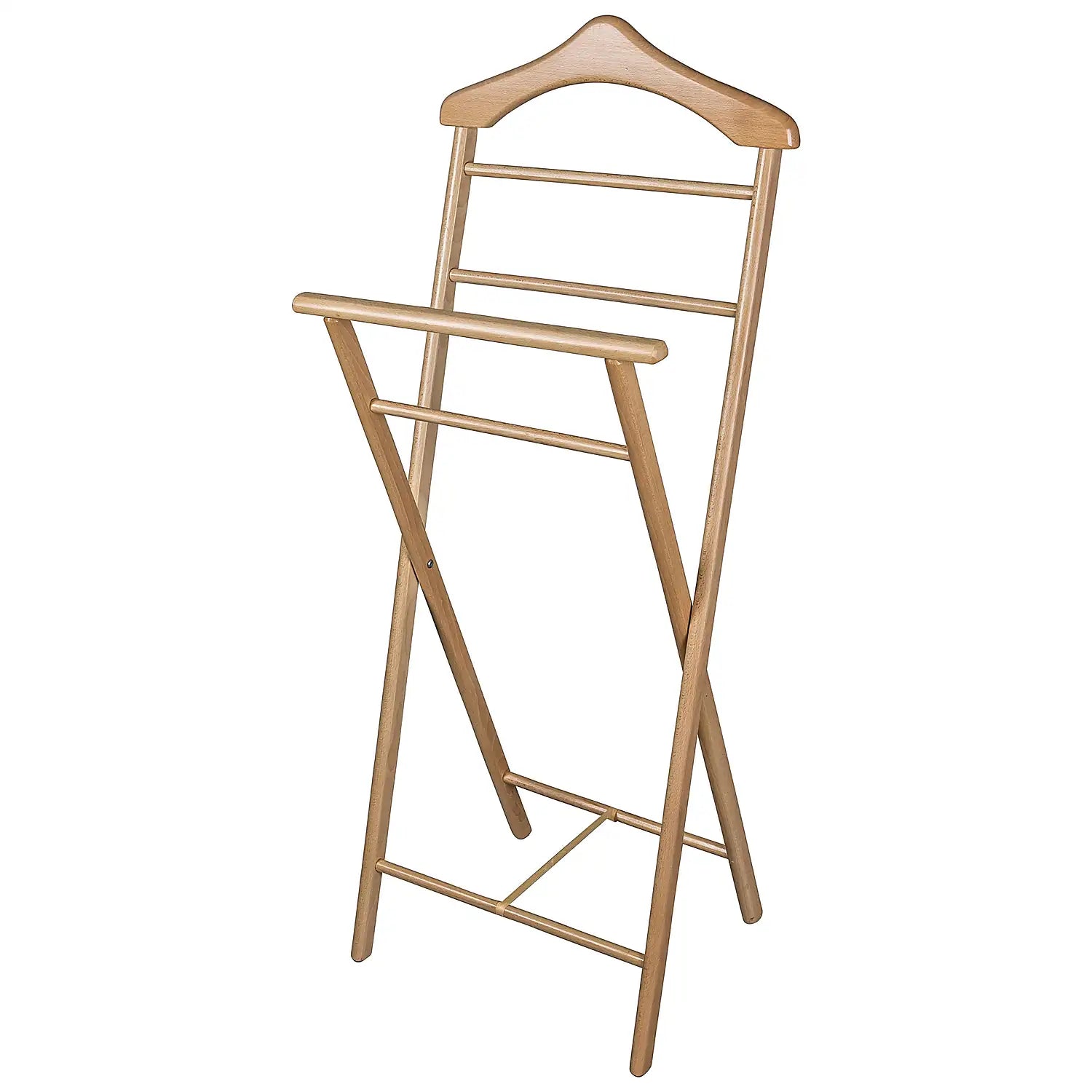 Stummer Diener Herrendiener in Holz - klappbar