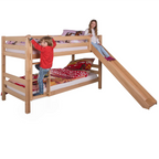 Etagenbett Liam Massivholz Buche – stabil & platzsparend