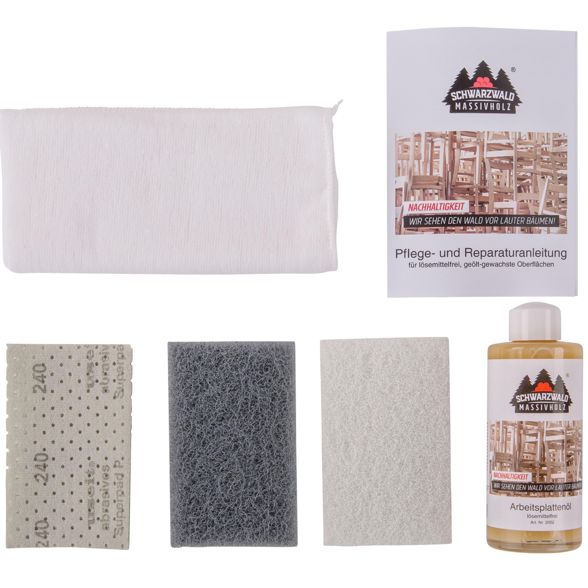Massivholz Pflege- und Reparaturset