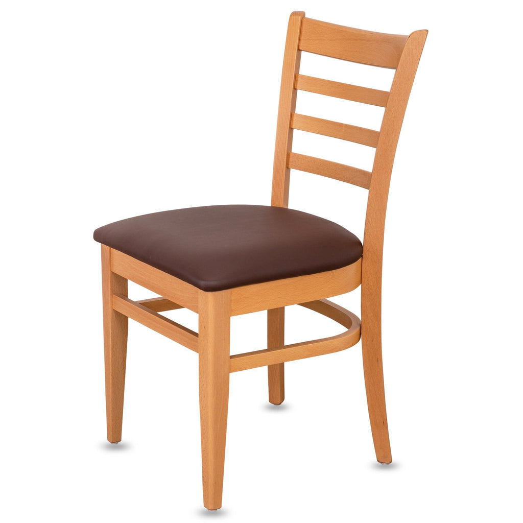 Gudrun Esszimmerstuhl 2er Set Naturlackiert