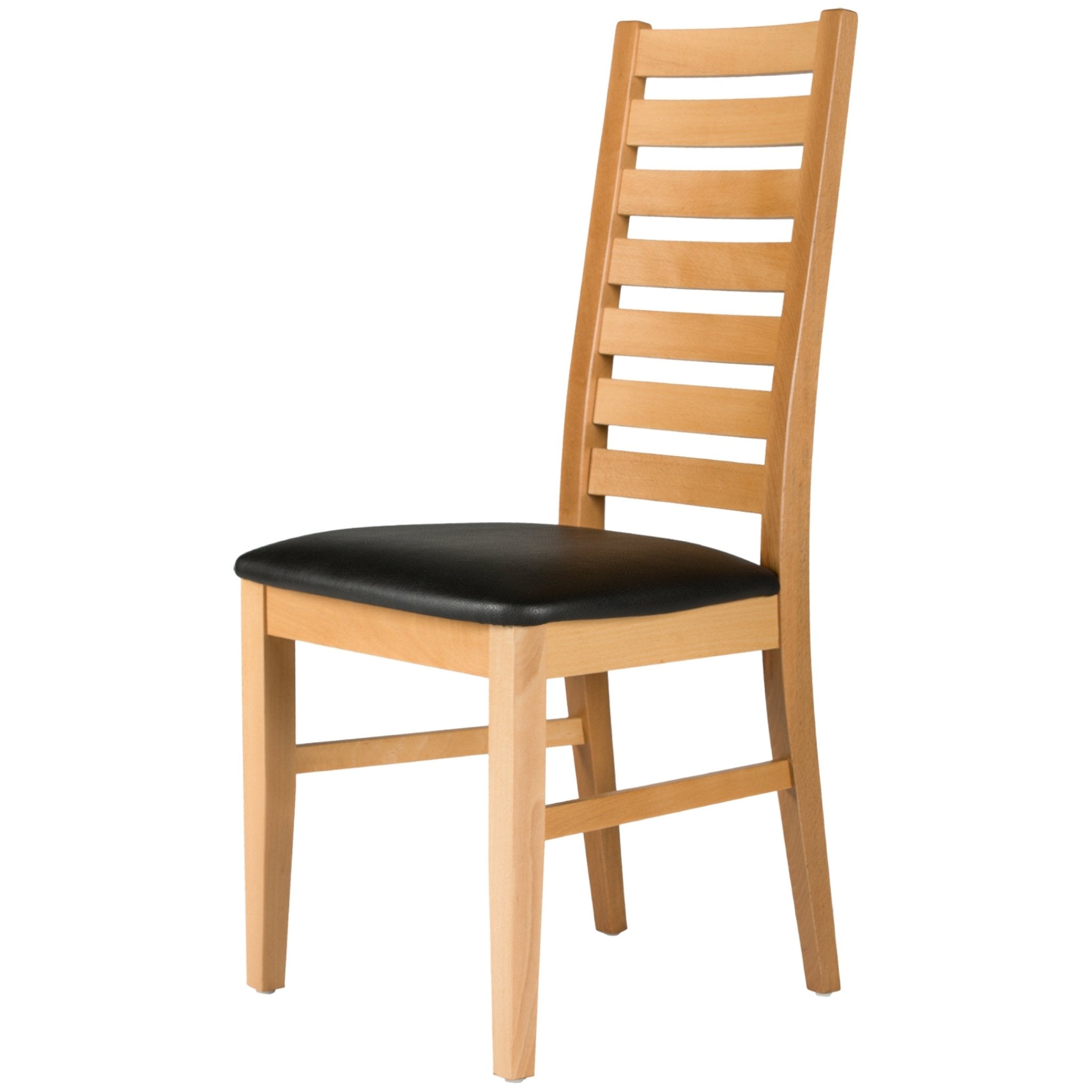 Living Esszimmerstuhl 2er Set Naturlackiert