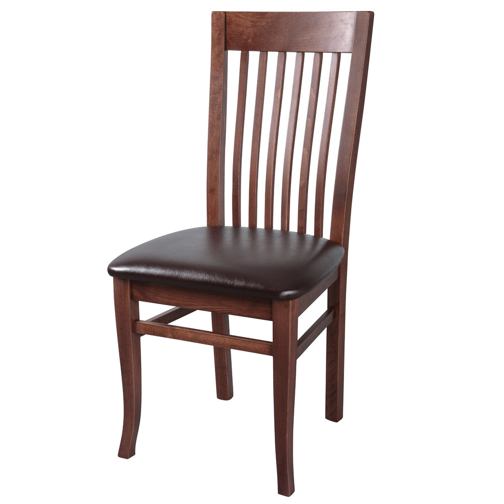 Toskana Esszimmerstuhl 2er Set Nussbaum Braun