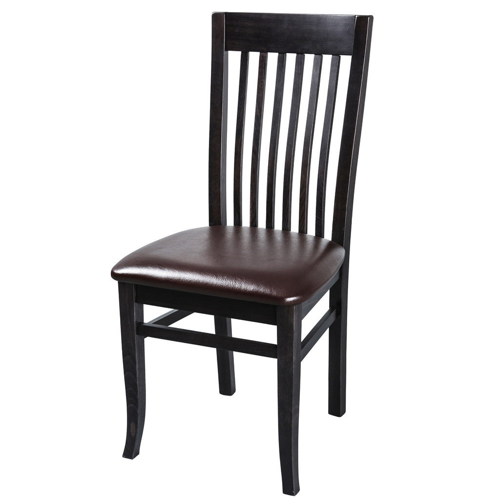 Toskana Esszimmerstuhl 2er Set Wenge Braun