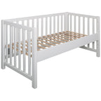 Babybett aus Buche #weiss