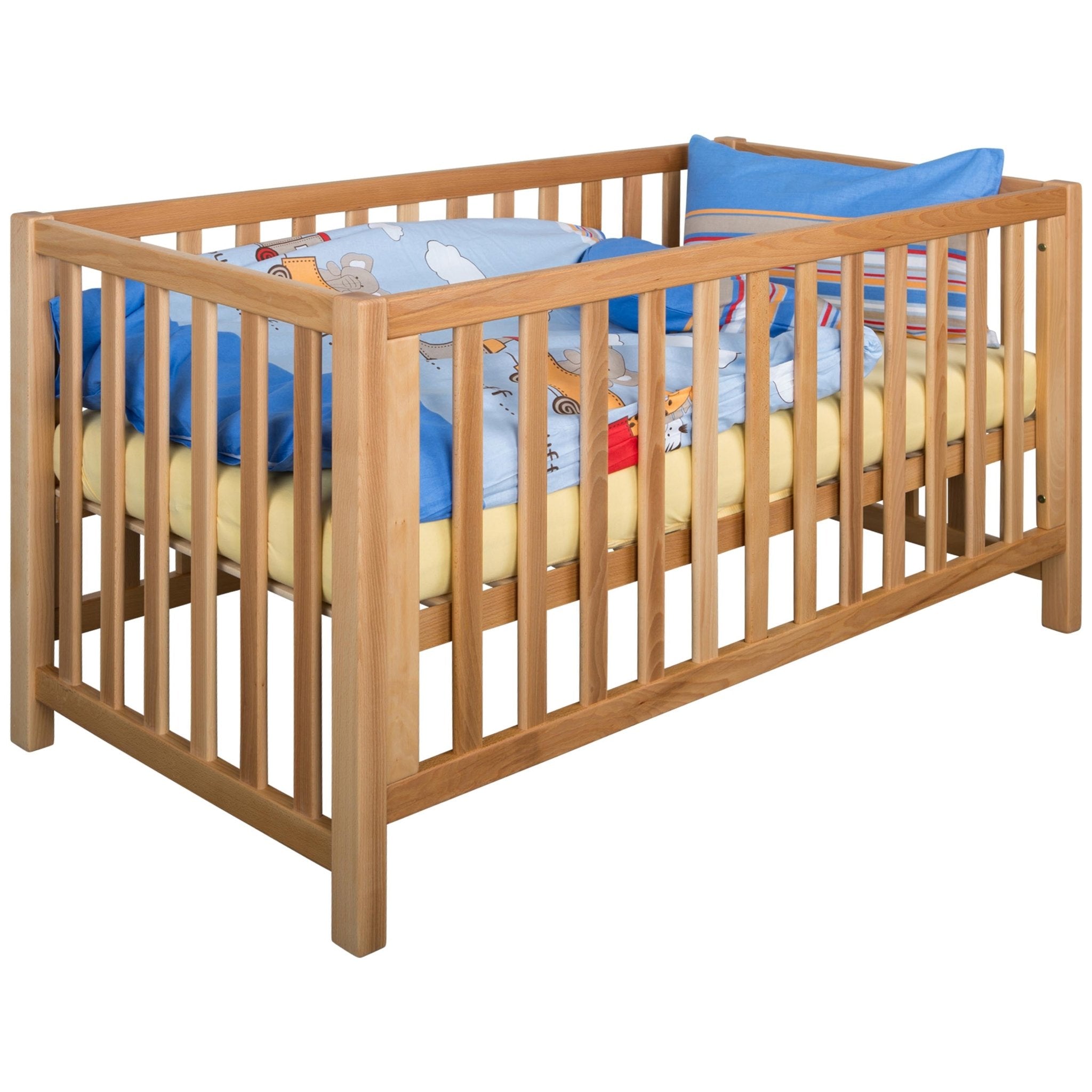 Babybett aus Buche #geoelt