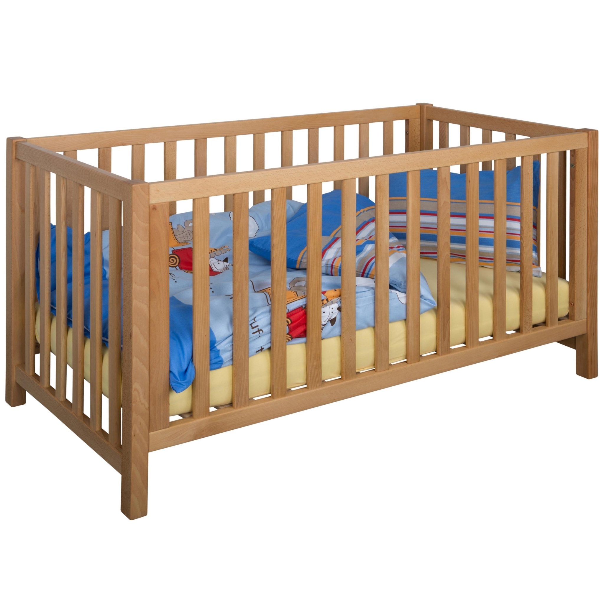 Babybett aus Buche #geoelt
