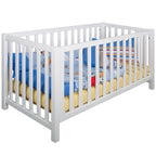 Babybett aus Buche #weiss